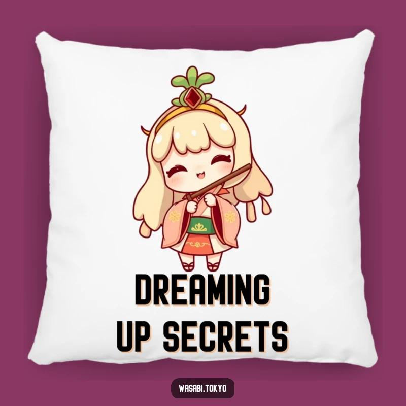 Funny Wasabi Pillow: Soft Cheeky Peek Cushion - Cozy Gift